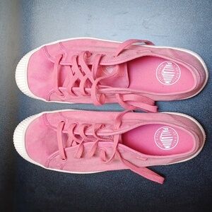 Pink Palladium sneakers.